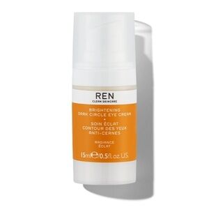 REN Clean Skincare Brightening Dark Circle Eye Cream NWT Full Size 0.5 fl oz